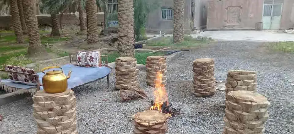 اقامتگاه بوم گردی نخلستان در نرماشیر