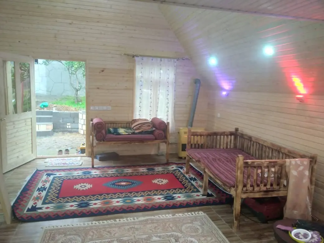 کلبه چوبی دوبلکس در رودسر
