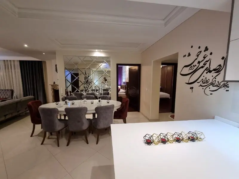 آپارتمان مبله لوکس استخر دار در الهیه