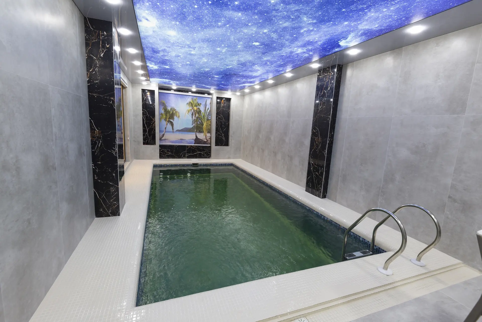 عمارت جنگلی پارادایس با استخر آبگرم