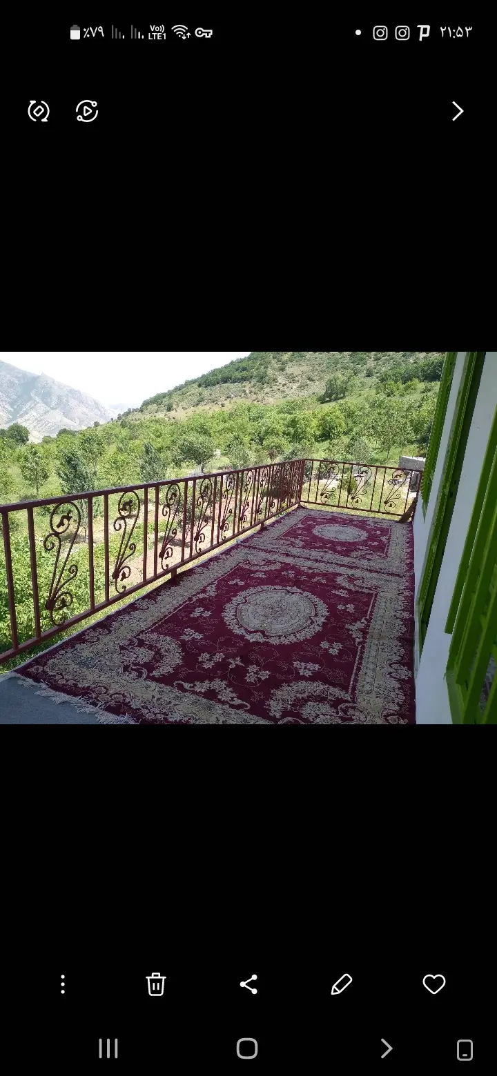 ویلای جنگلی منطقه ارسباران طبقه دوم