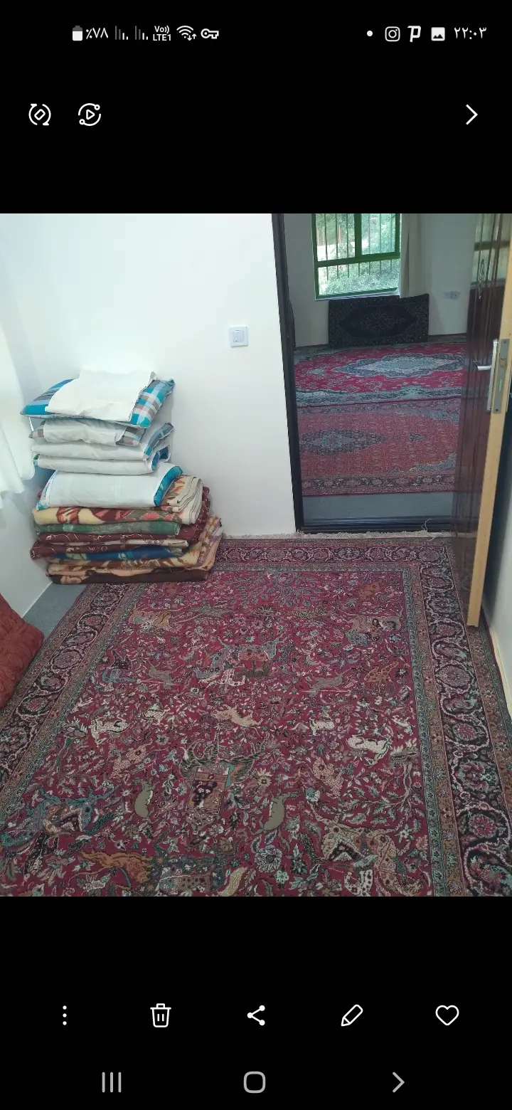 ویلای جنگلی منطقه ارسباران طبقه دوم