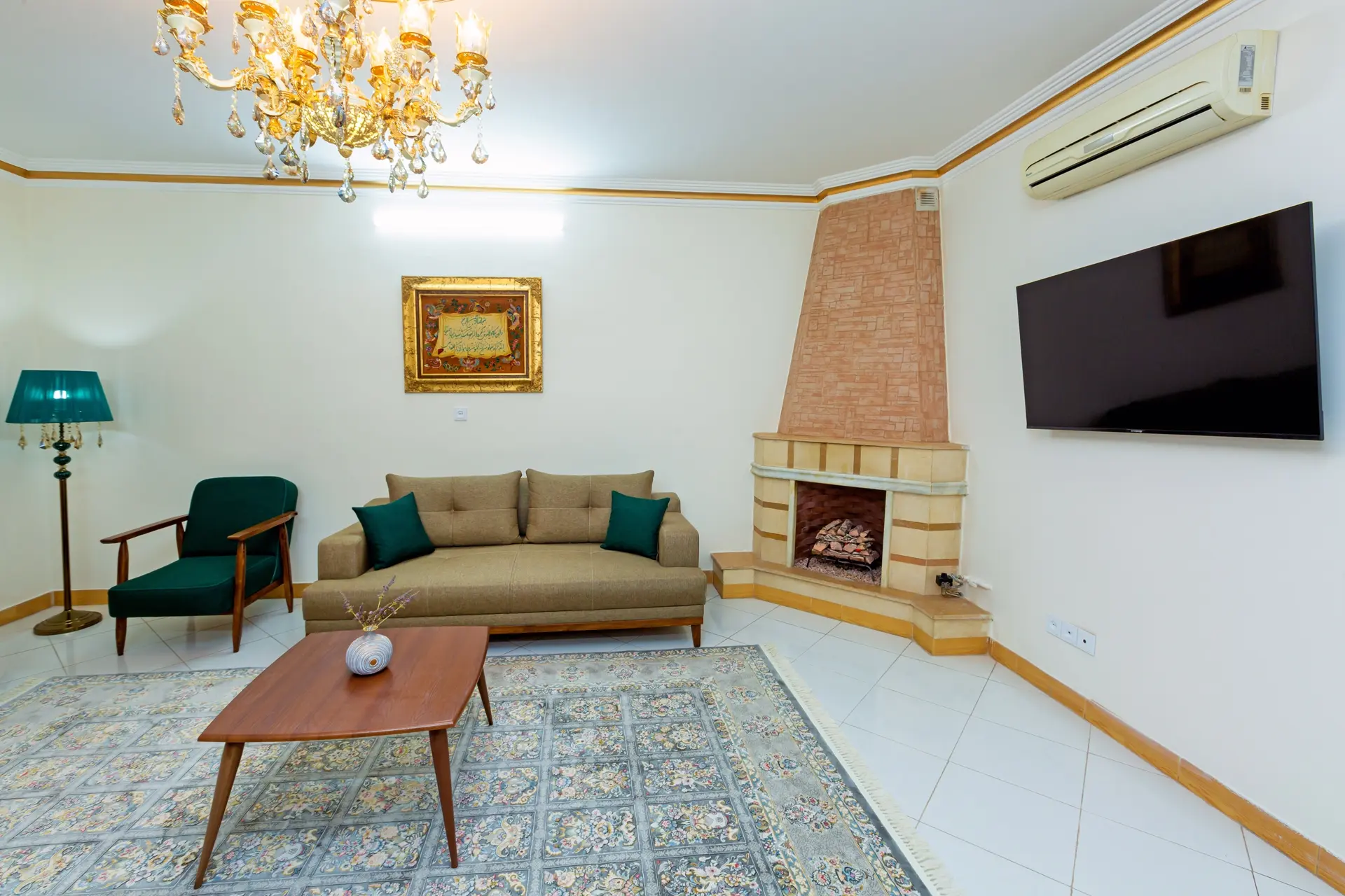 واحد مبله دو خواب با پارکینگ خیابان امام رضا (6)