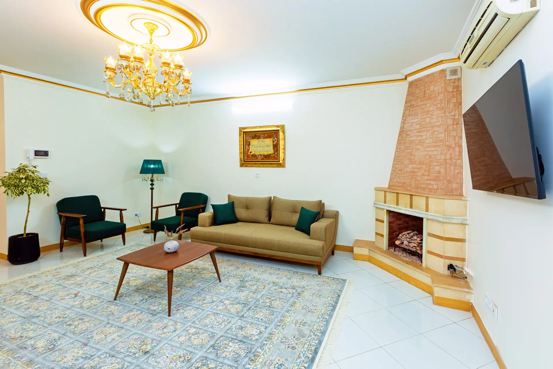 واحد مبله دو خواب با پارکینگ خیابان امام رضا (6)