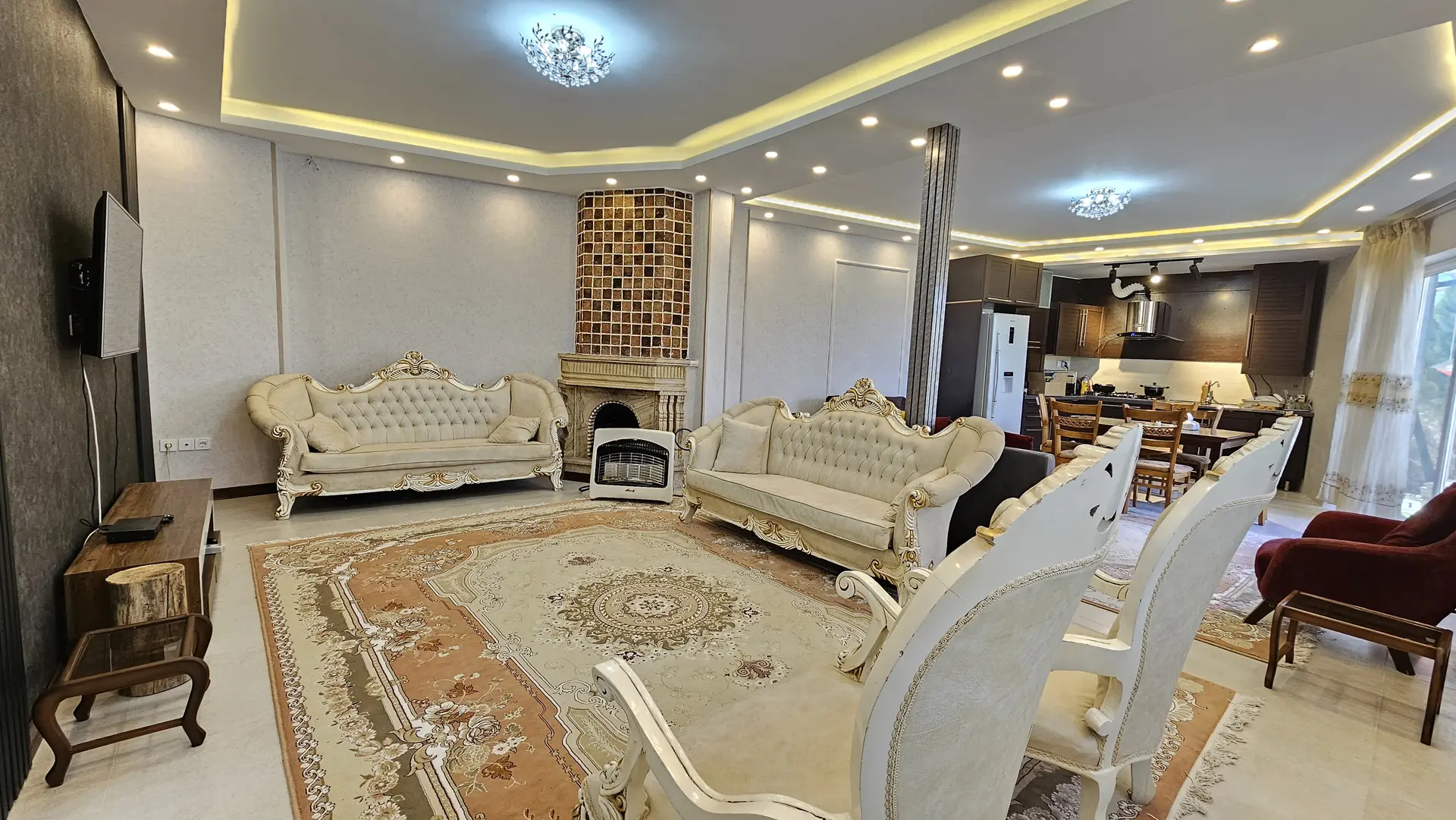 اجاره باغ ویلا سه خوابه در شهرک صدرا