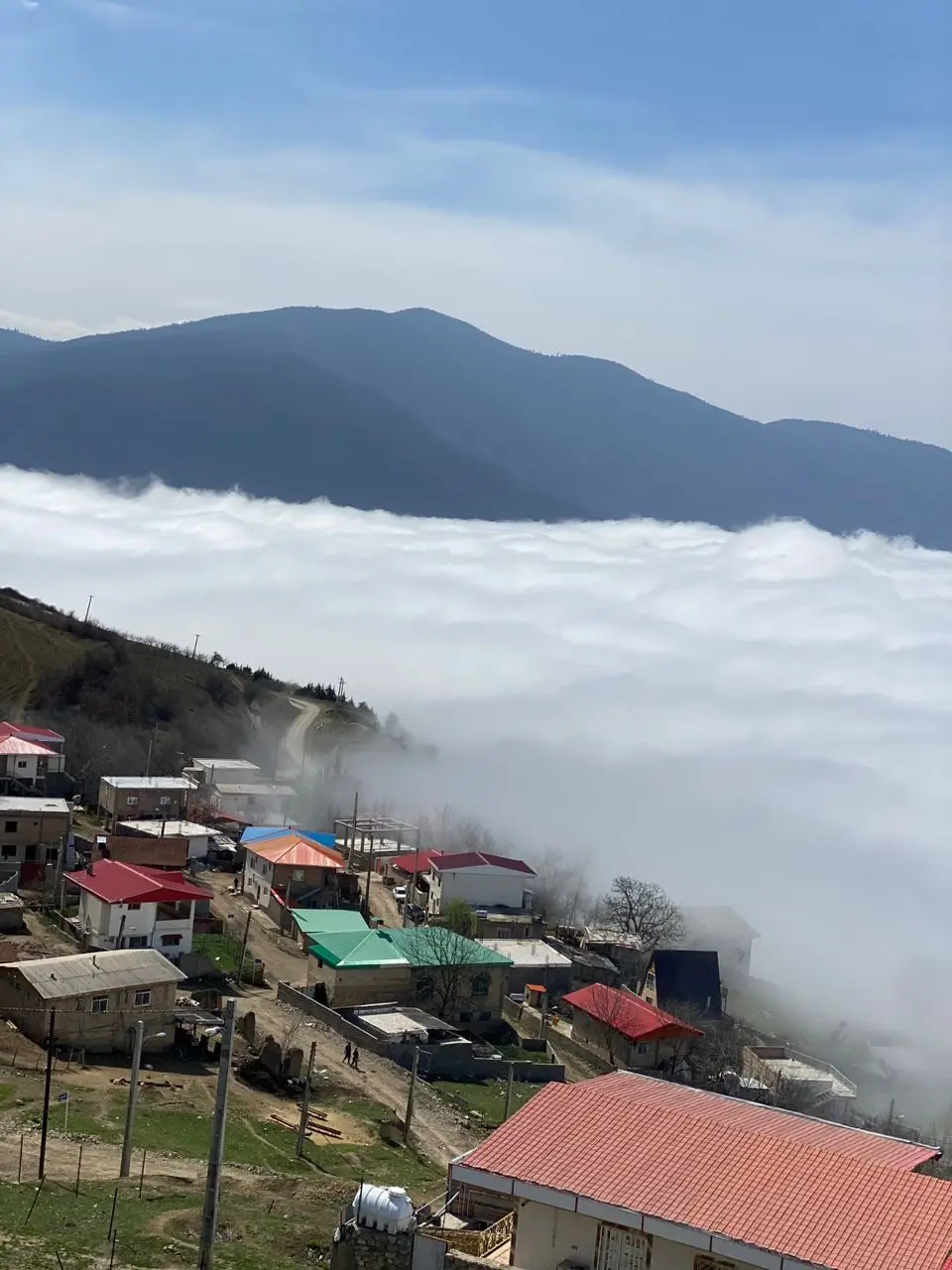 ویلای کوهستانی با چشم اندازی محشر