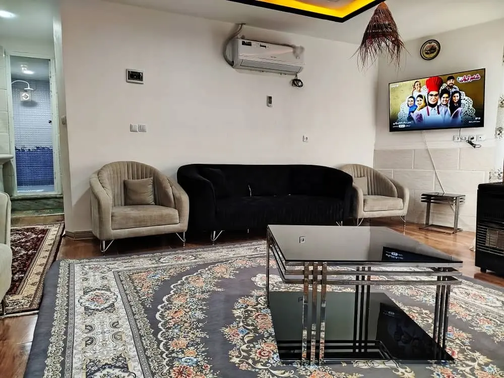 اقامتگاه تک خوابه لوکس ۸۰۰متری  ساحل 