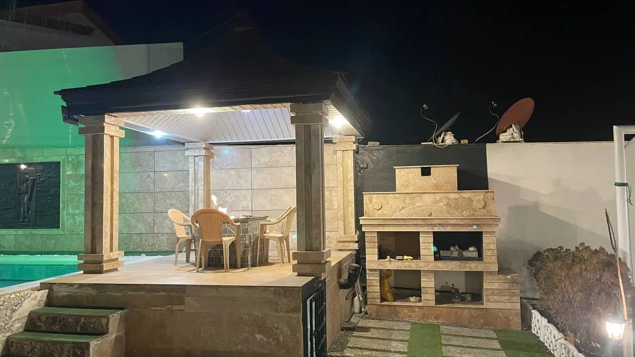 ویلا استخر آب گرم کردان زعفرانیه (بهار)