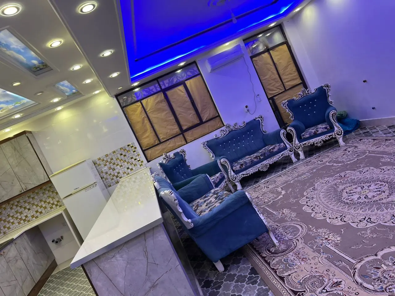 دو خوابه مبله vip