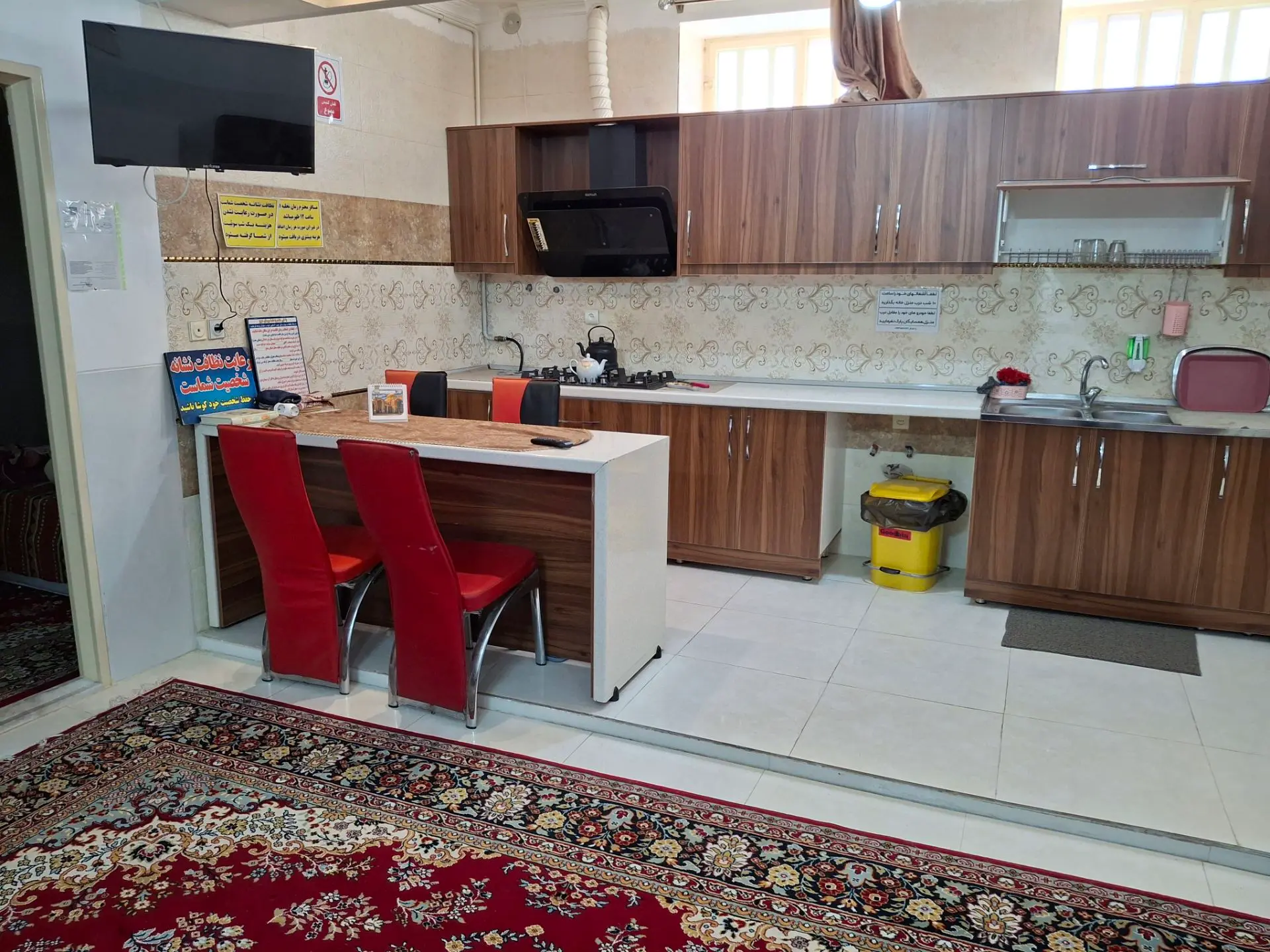 خانه مسافر واحد دو زیرهمکف 