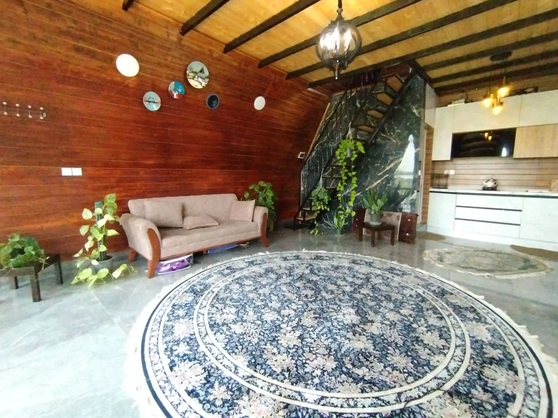 کلبه سوئیسی تک خواب مزرعه 