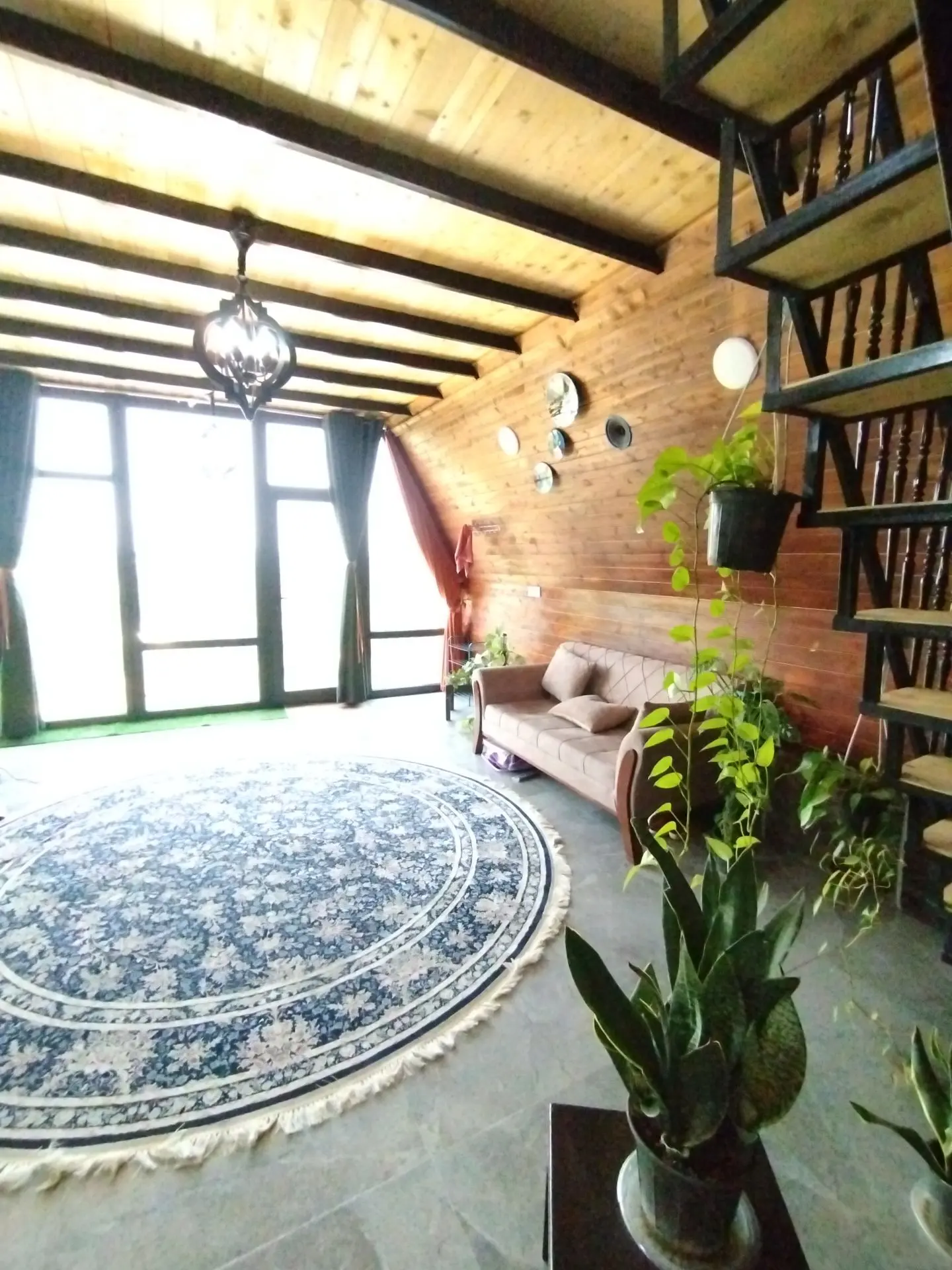 کلبه سوئیسی تک خواب مزرعه 