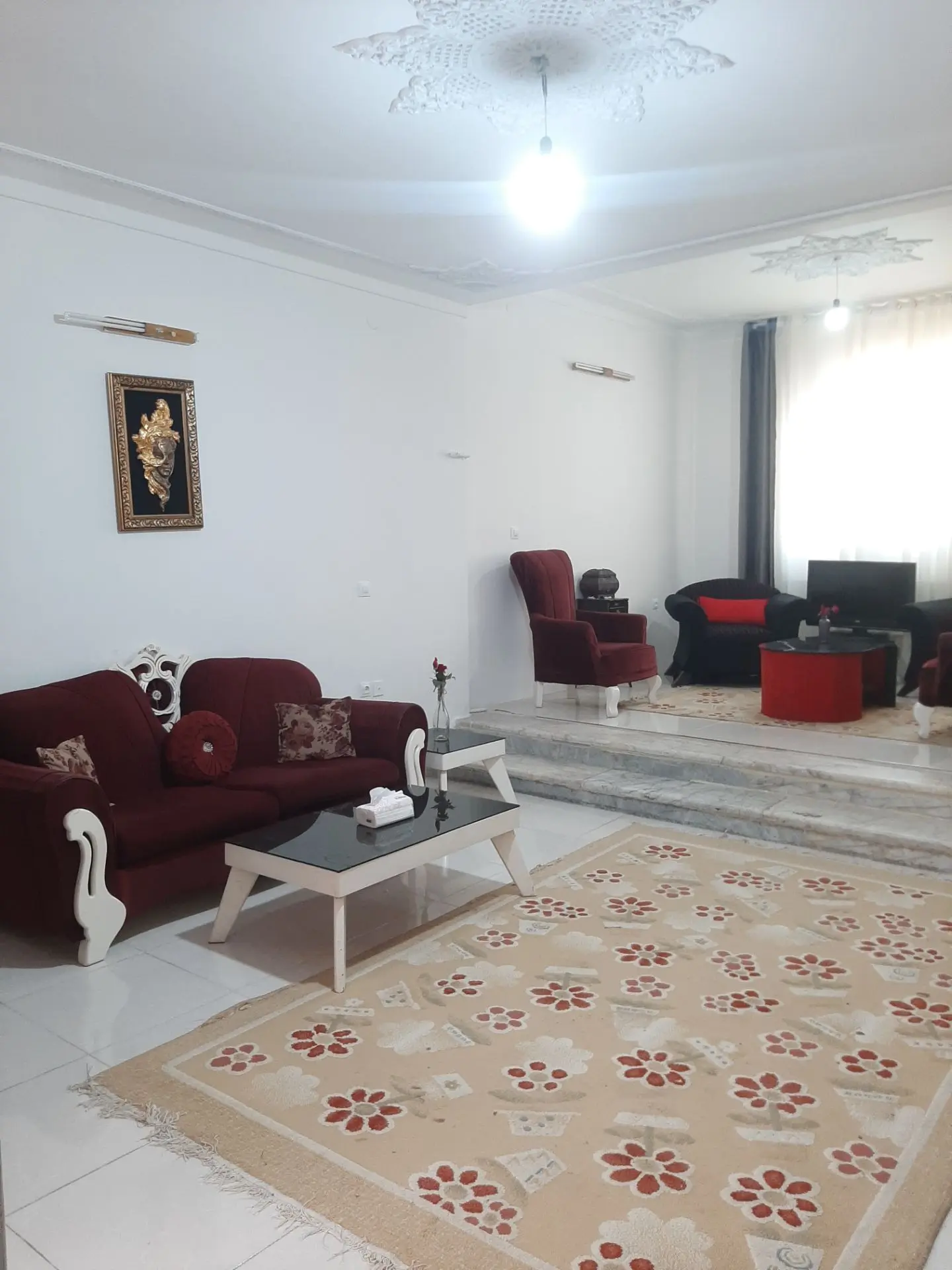 دو خوابه مبله تک واحدی