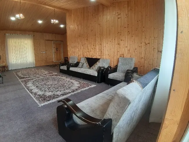 کلبه چوبی دوبلکس بام سبز ماسال
