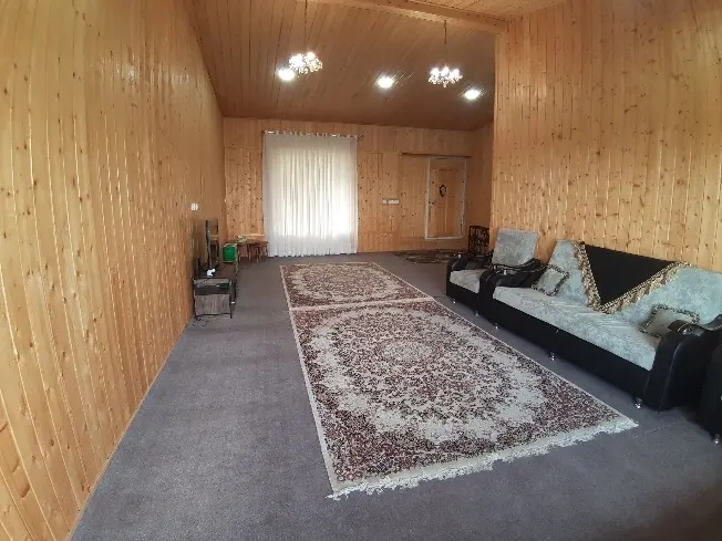 کلبه چوبی دوبلکس بام سبز ماسال