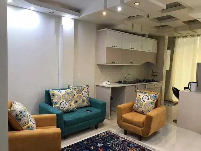 آپارتمان مبله تک خواب ۴۵ متری در مرکز تهران