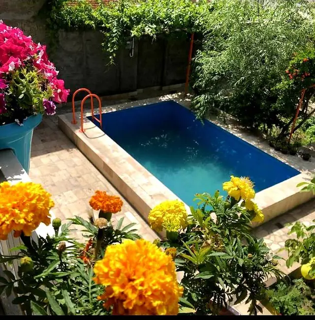 ویلای استخر دار روباز باغ بهادران