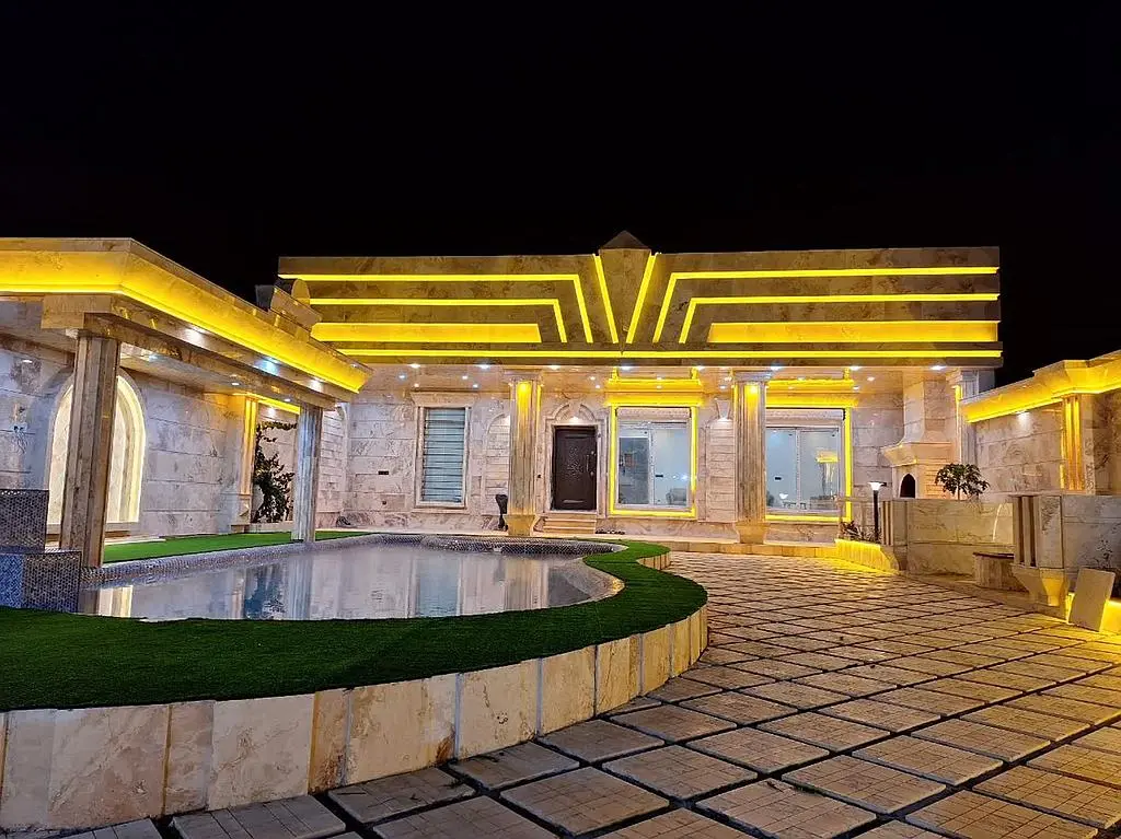 ویلا باغ عمارت کاخ نور در دزفول