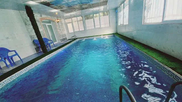 ویلای دو خوابه آسمان با استخر آبگرم سرپوشیده 