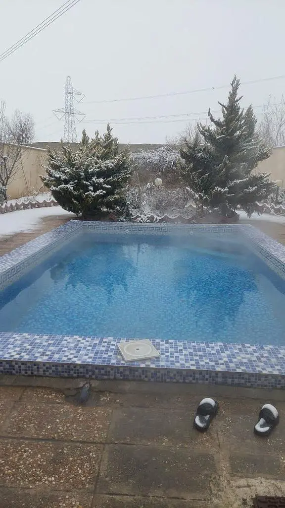ویلایی تک خوابه استخر آبگرم